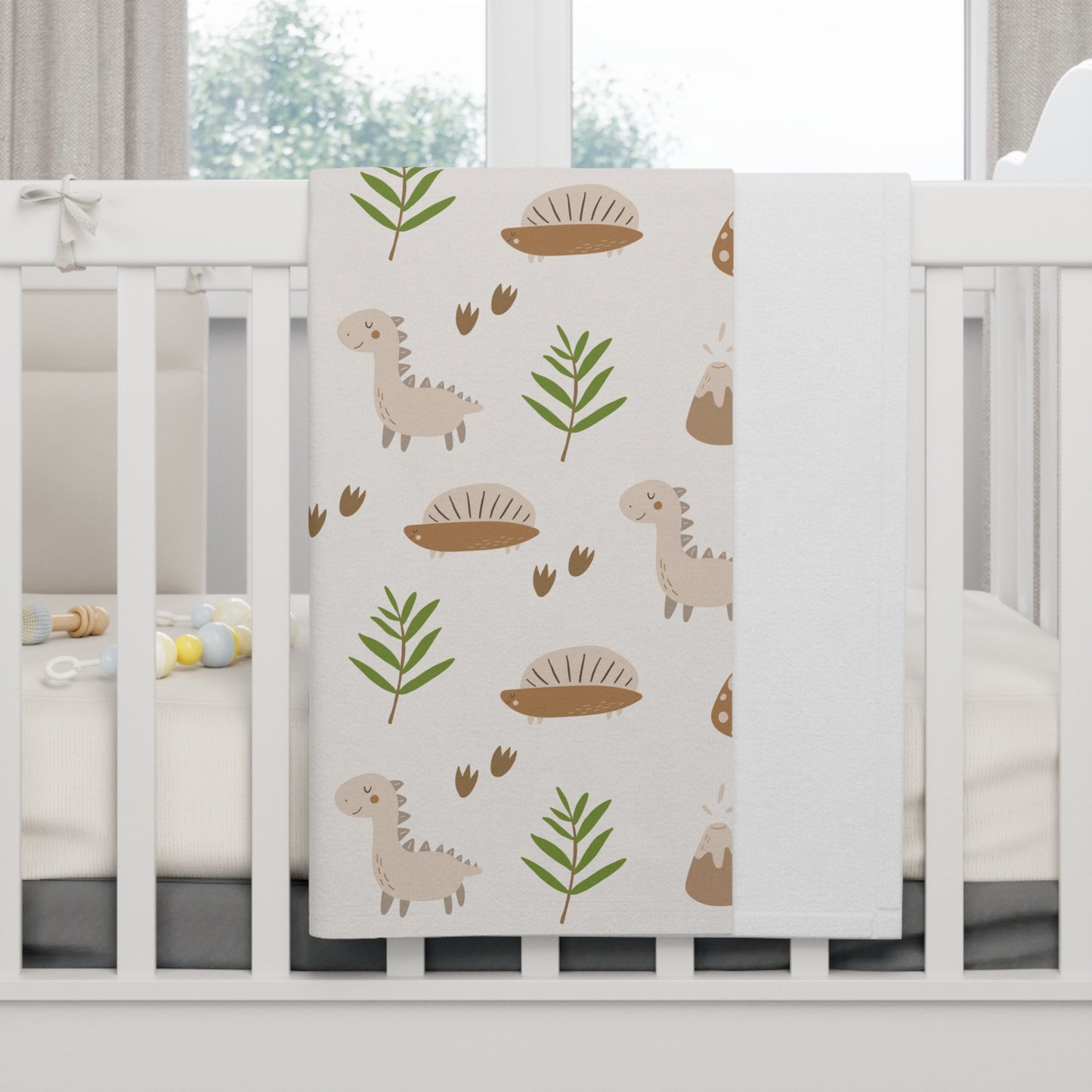 Baby Soft Fleece Blanket | Dinosaur Theme