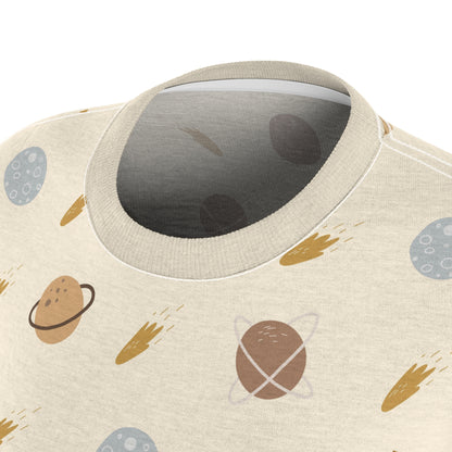 Mom's Cut & Sew T-Shirt | Space Theme