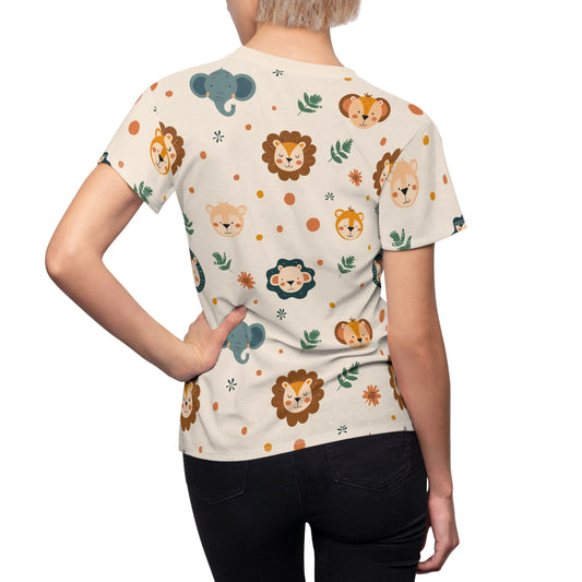 Mom's Cut & Sew T-Shirt | Safari Theme