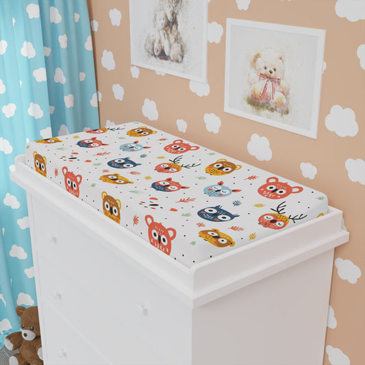 Baby Changing Pad Cover | Safari Theme