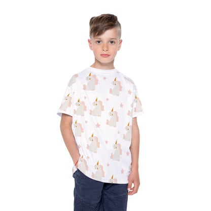 Kids Active T-Shirt | Unicorn Theme