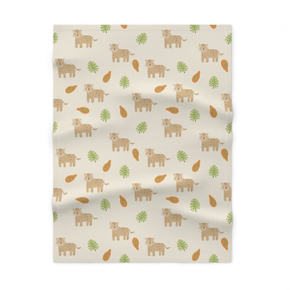 Baby Soft Fleece Blanket | Tropical Theme