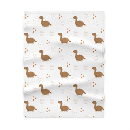 Baby Soft Fleece Blanket | Dinosaur Theme