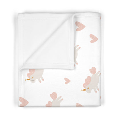 Baby Soft Fleece Blanket | Unicorn Theme