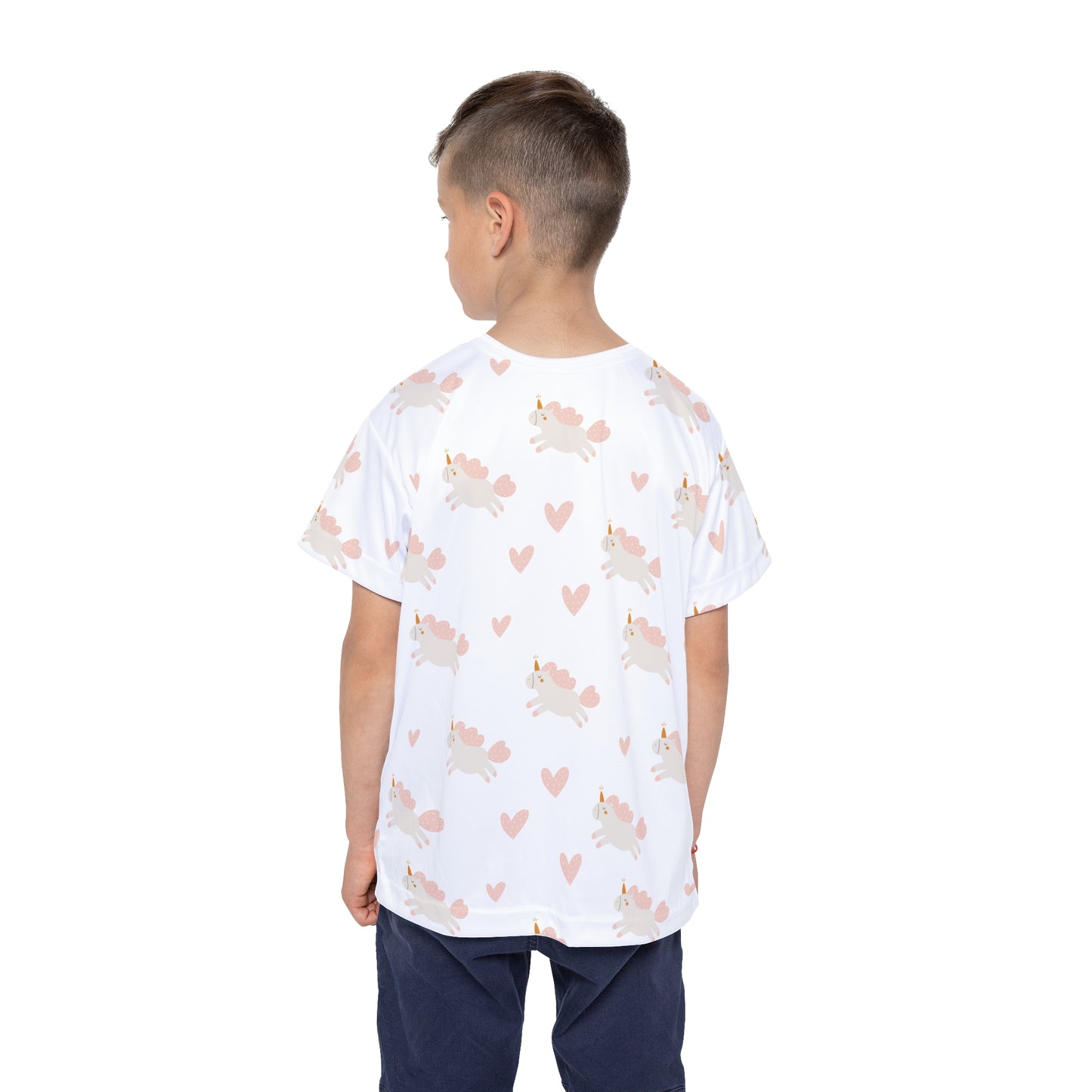 Kids Active T-Shirt | Unicorn Theme