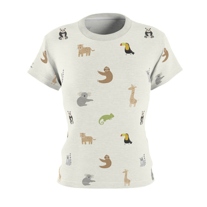 Mom's Cut & Sew T-Shirt | Tropical Theme