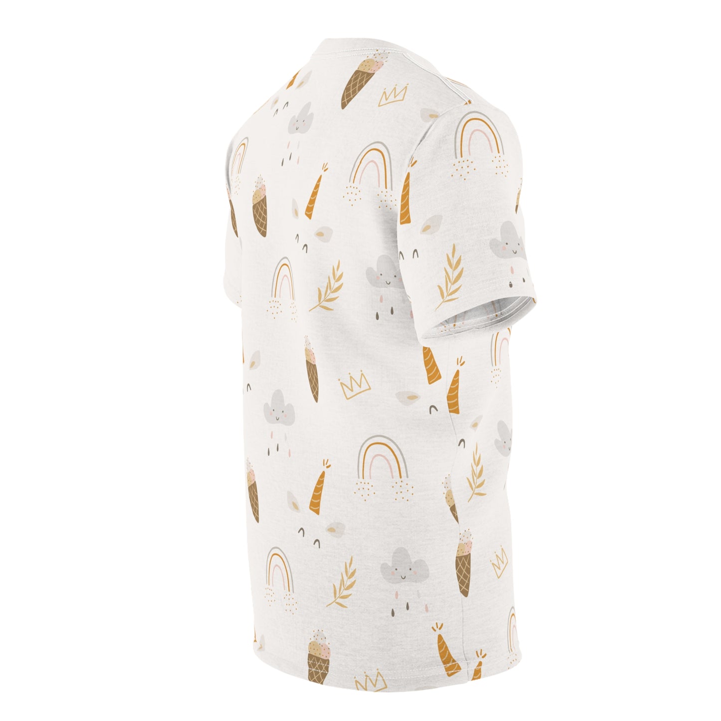 Dad's Cut & Sew T-Shirt | Unicorn Theme