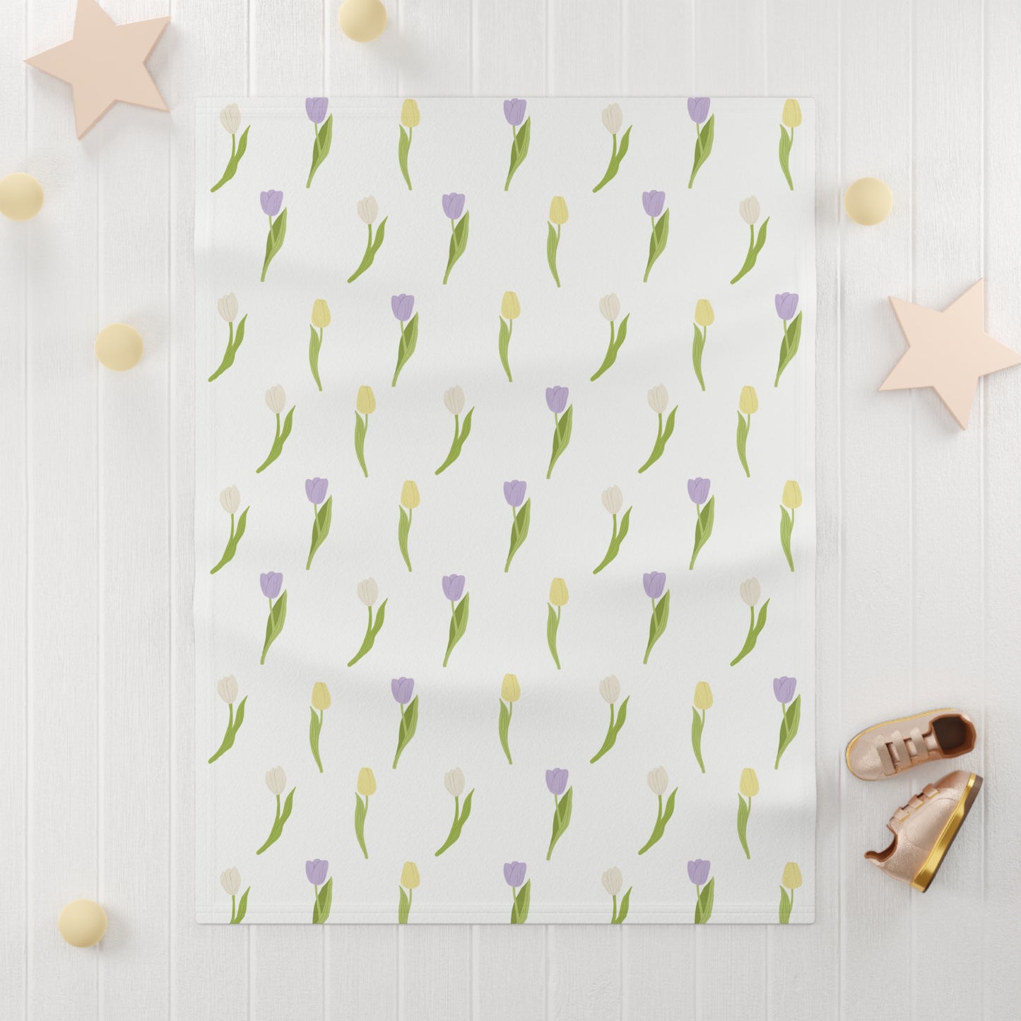 Baby Fleece Blanket | Spring Theme