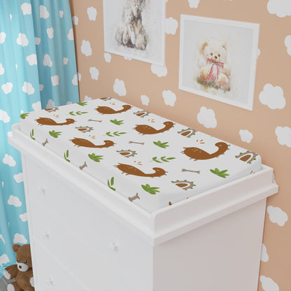 Baby Changing Pad Cover | Dinosaur Theme