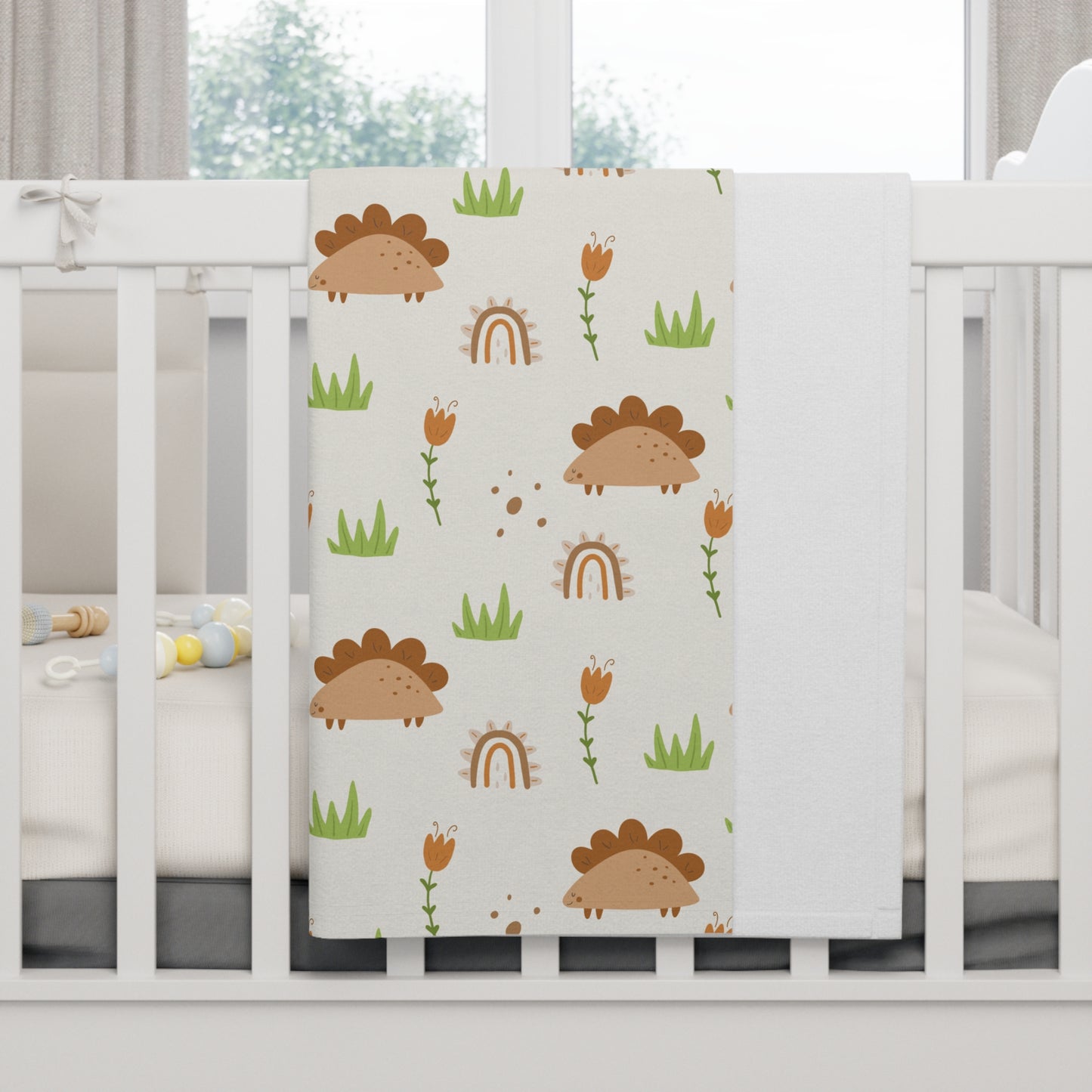 Baby Soft Fleece Blanket | Dinosaur Theme