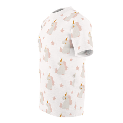 Dad's Cut & Sew T-Shirt | Unicorn Theme