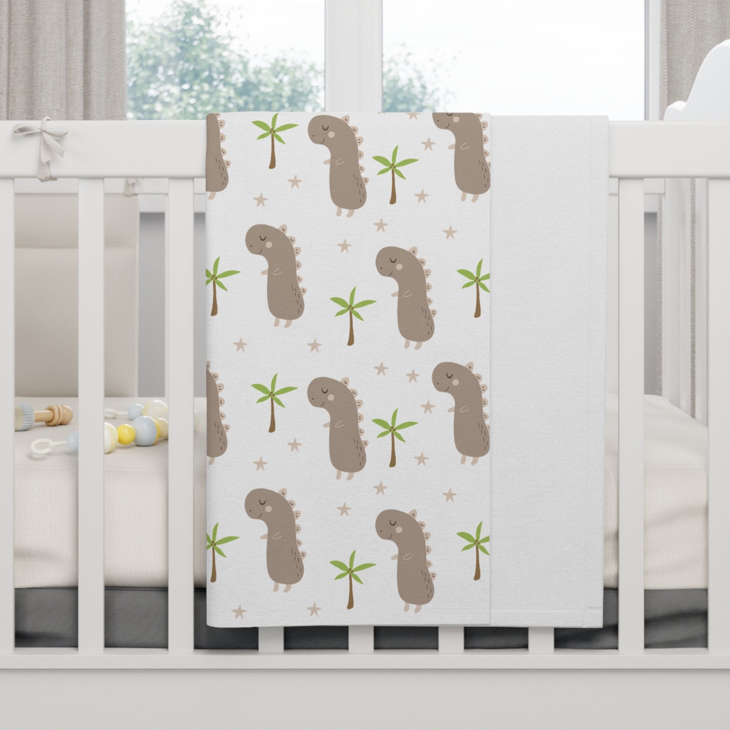 Baby Soft Fleece Blanket | Dinosaur Theme