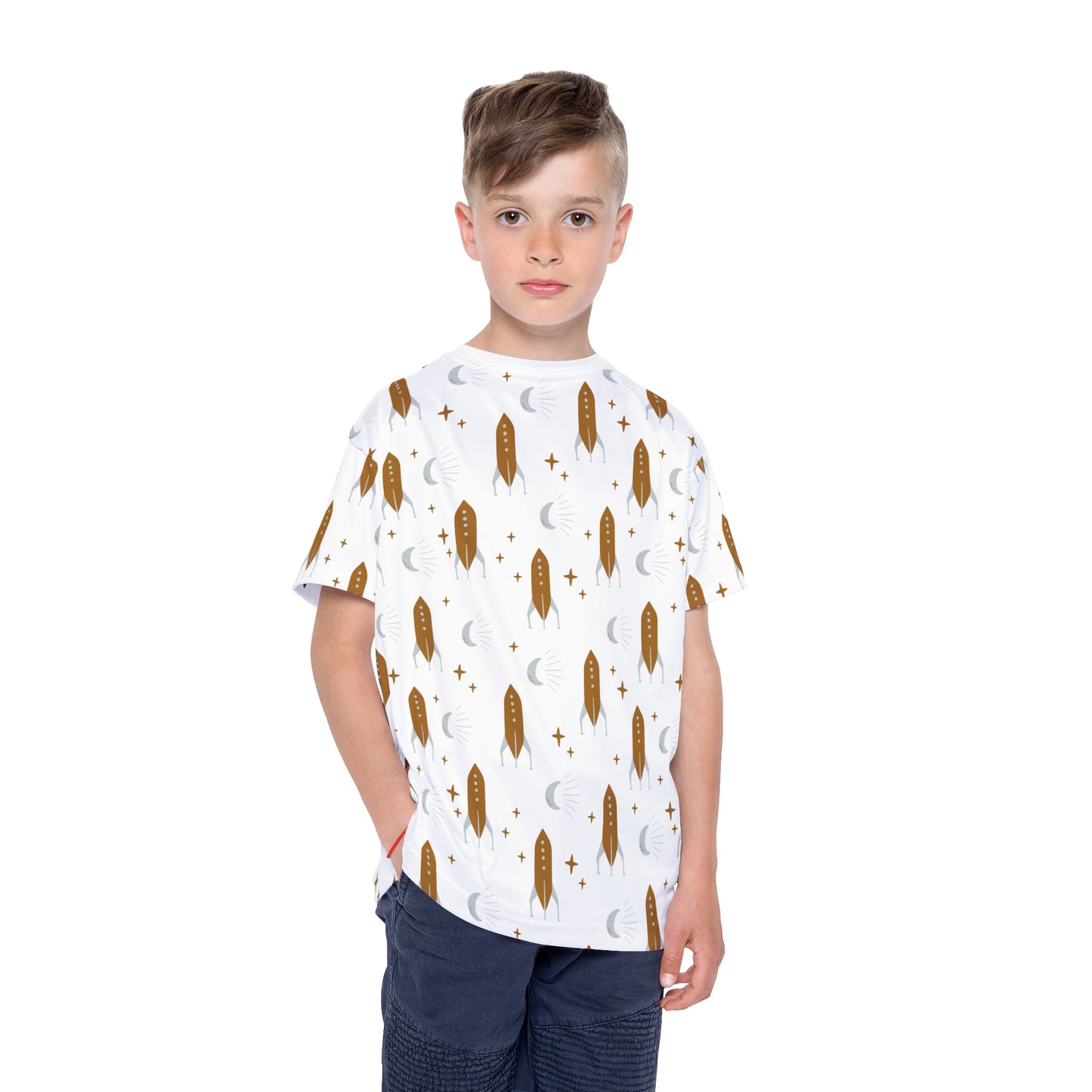 Kids Active T-Shirt | Space Theme