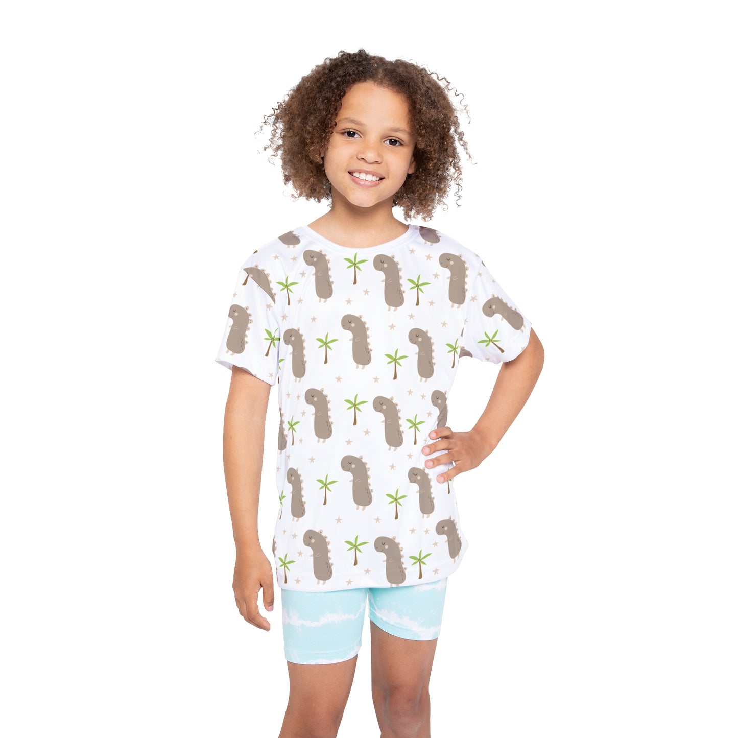 Kids Active T-Shirt | Dinosaur Theme