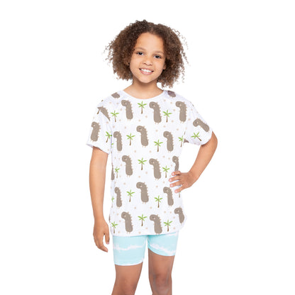 Kids Active T-Shirt | Dinosaur Theme