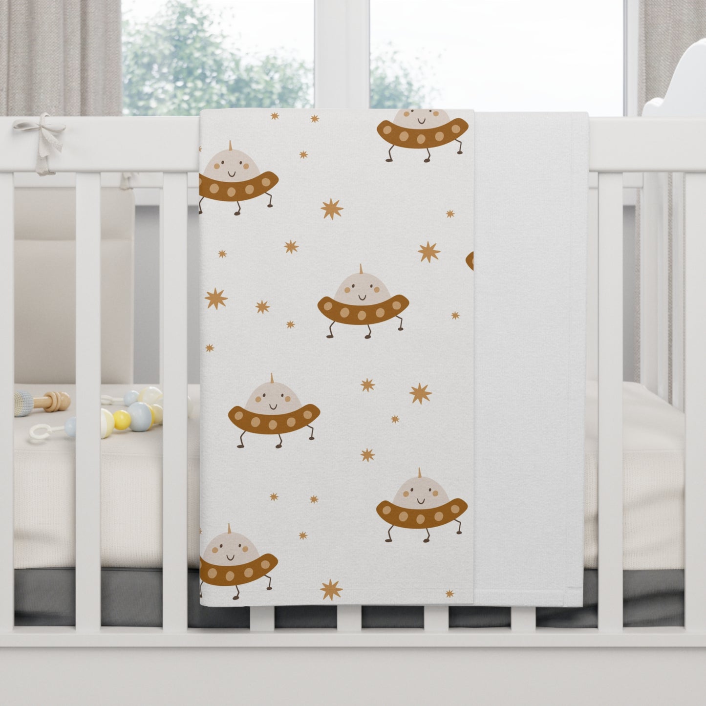 Baby Soft Fleece Blanket | Space Theme