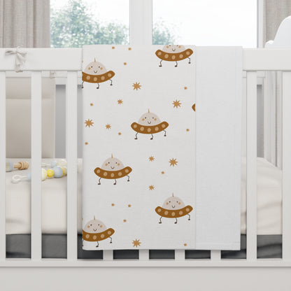 Baby Soft Fleece Blanket | Space Theme