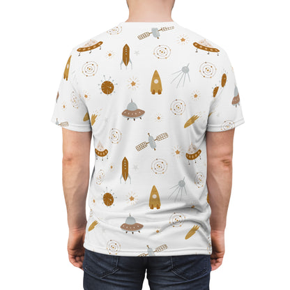 Dad's Cut & Sew T-Shirt | Space Theme