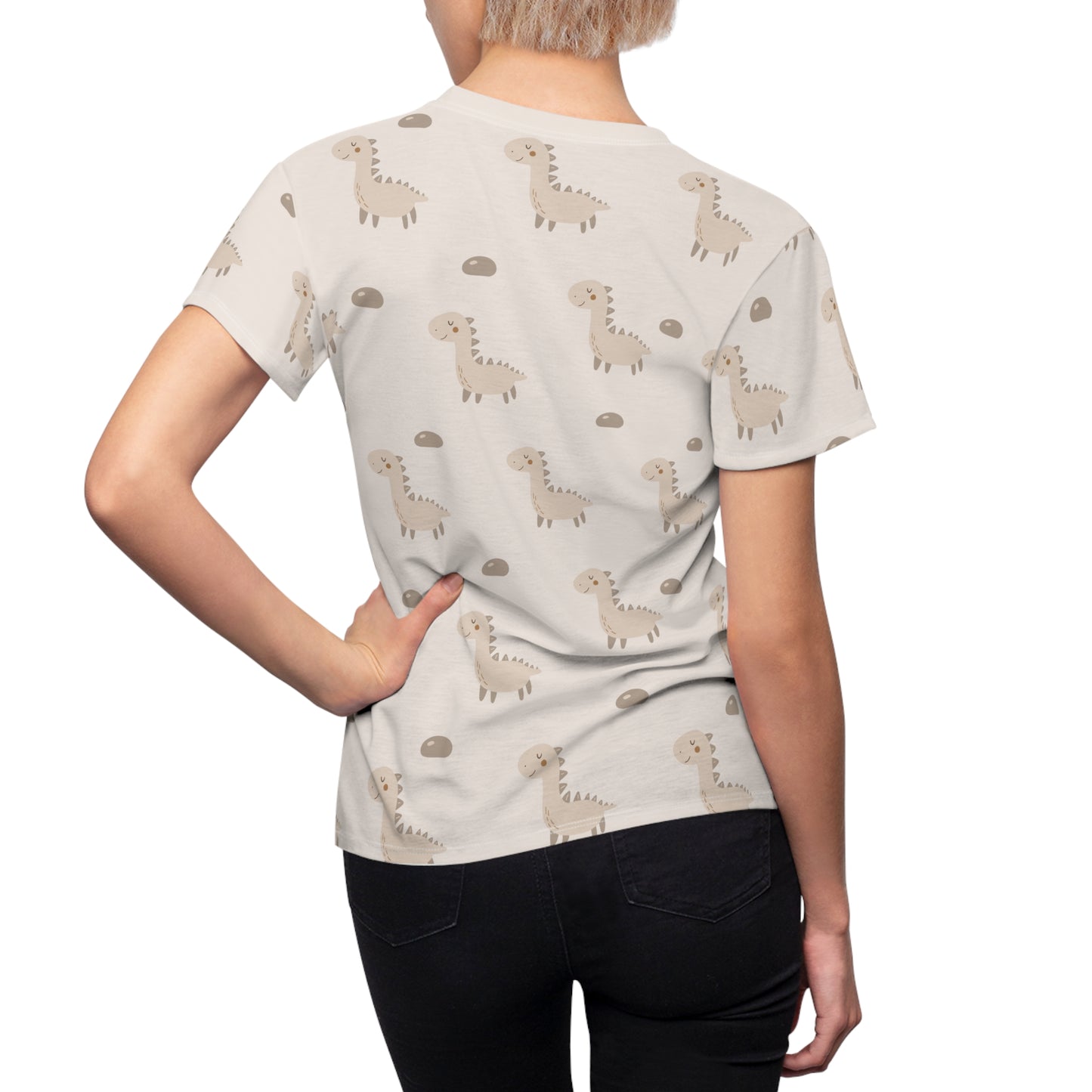 Mom's Cut & Sew T-Shirt | Dinosaur Theme
