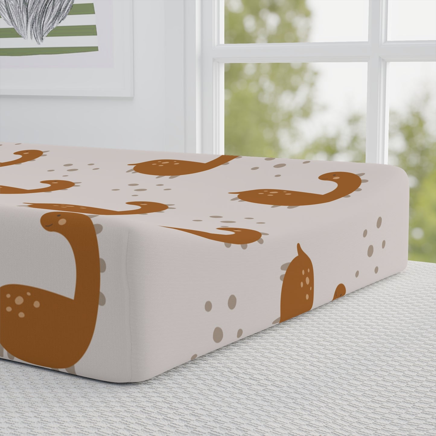 Baby Changing Pad Cover | Dinosaur Theme