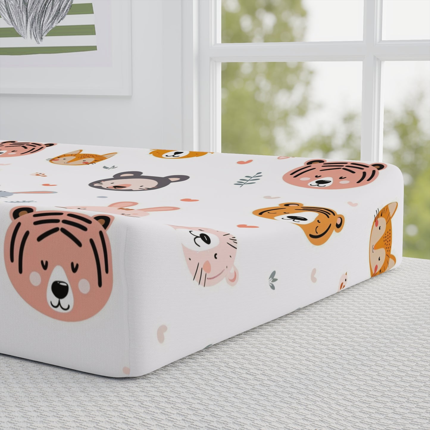Baby Changing Pad Cover | Safari Theme