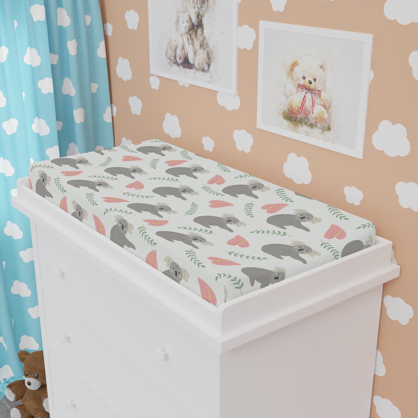 Baby Changing Pad Cover | Tropical Theme