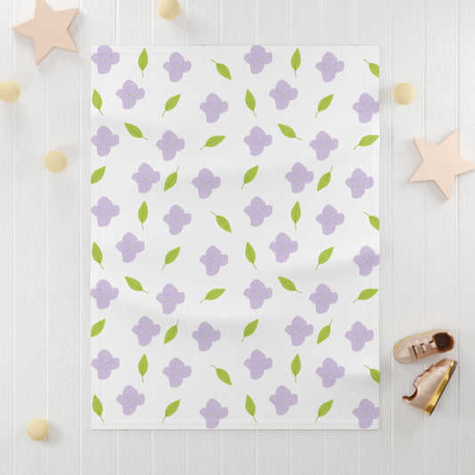 Baby Soft Fleece Blanket | Spring Theme