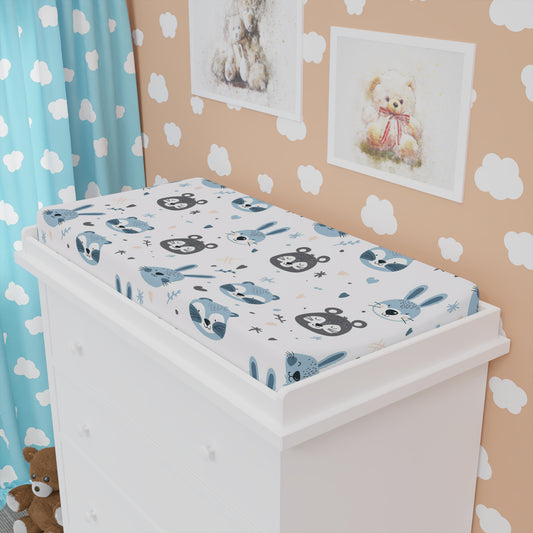 Baby Changing Pad Cover | Safari Theme