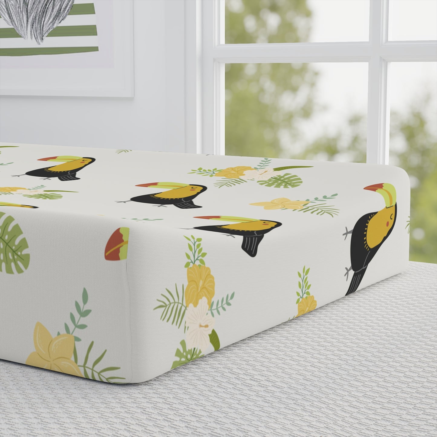 Baby Changing Pad Cover | Tropical Theme