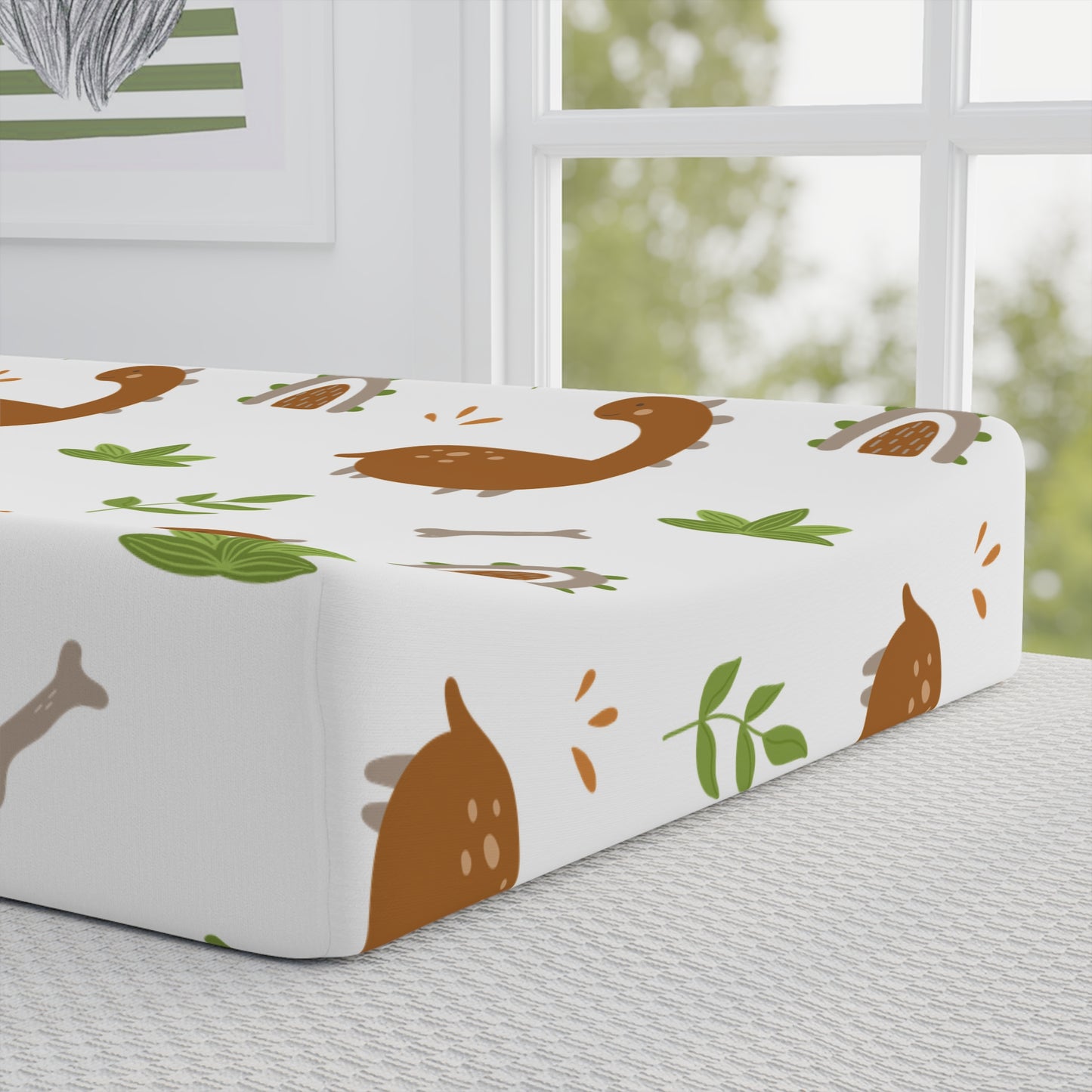 Baby Changing Pad Cover | Dinosaur Theme