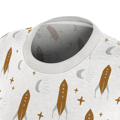 Mom's Cut & Sew T-Shirt | Space Theme