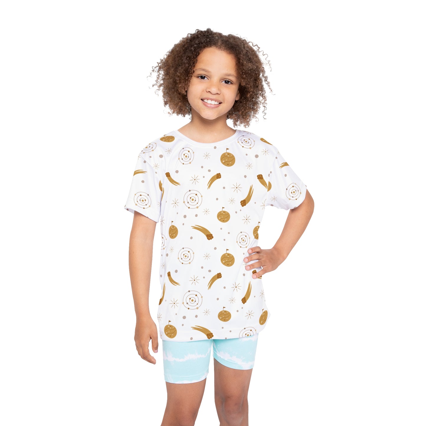 Kids Active T-Shirt | Space Theme