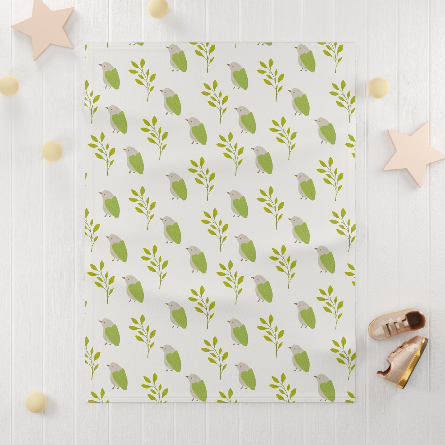 Baby Soft Fleece Blanket | Spring Theme
