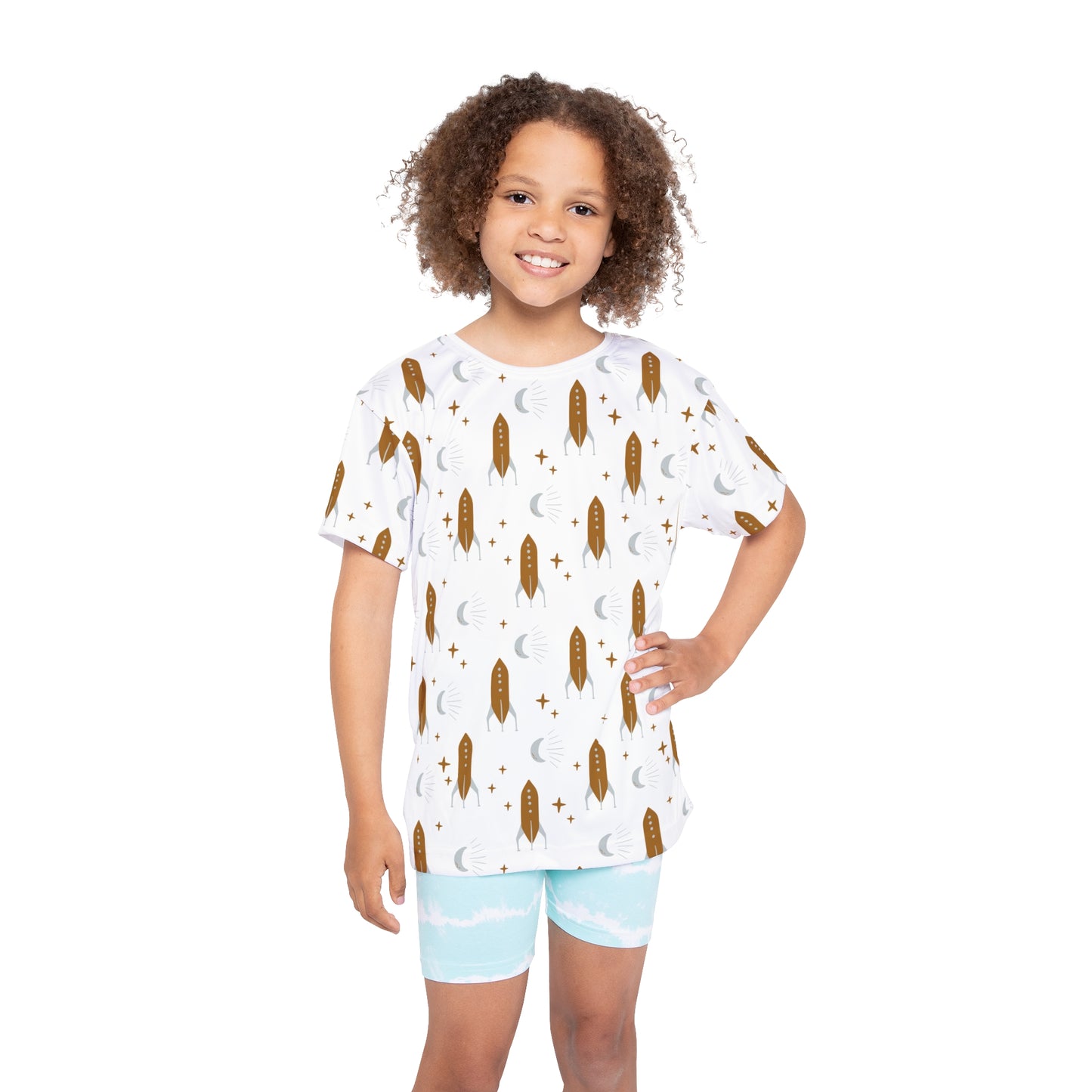 Kids Active T-Shirt | Space Theme