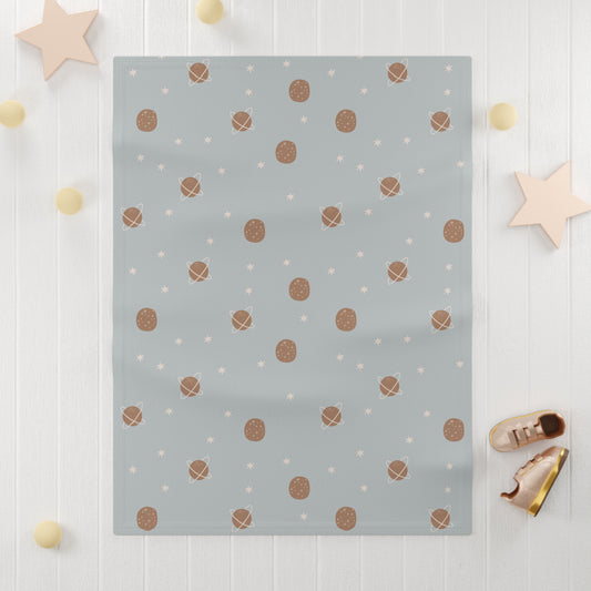 Baby Soft Fleece Blanket | Space Theme