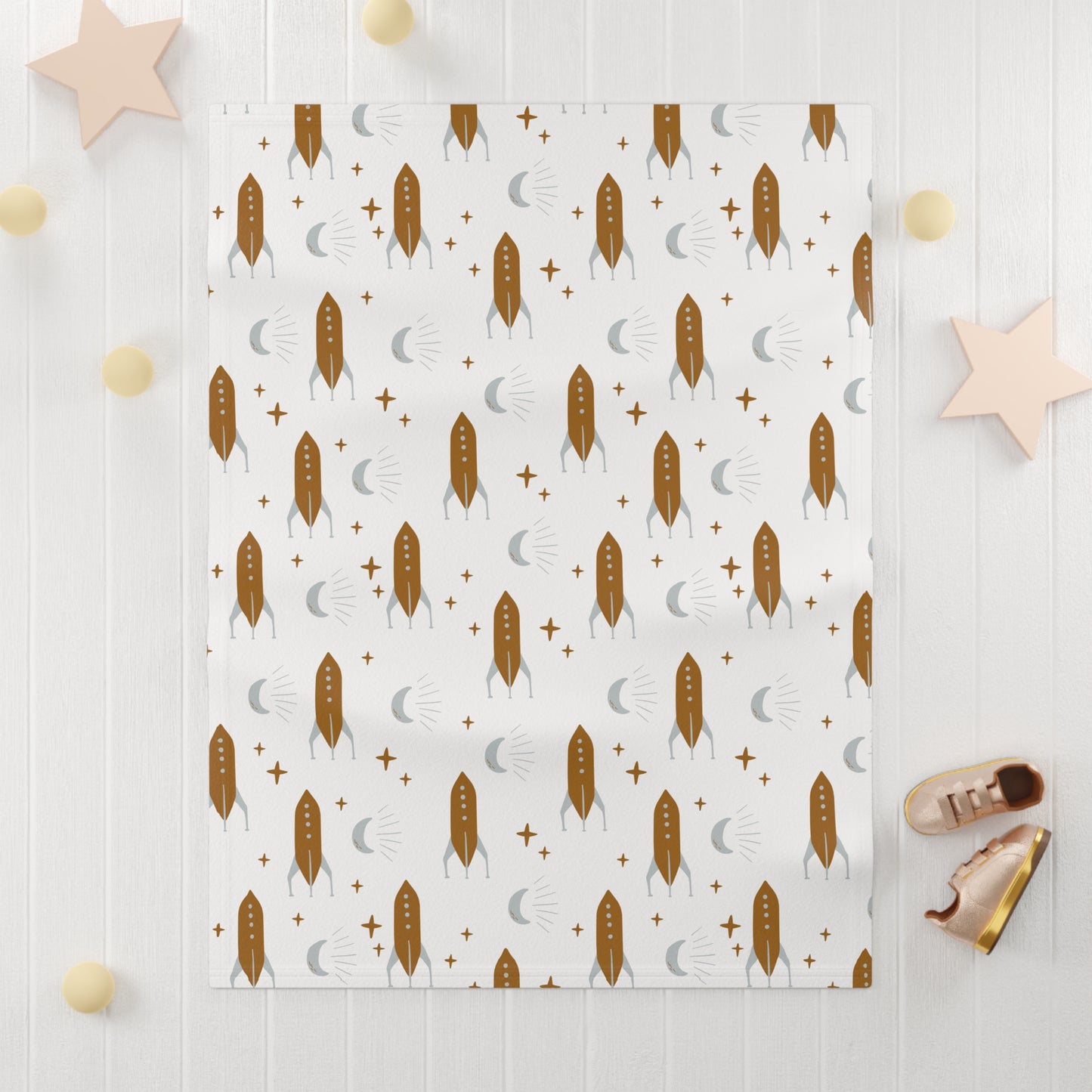 Baby Soft Fleece Blanket | Space Theme