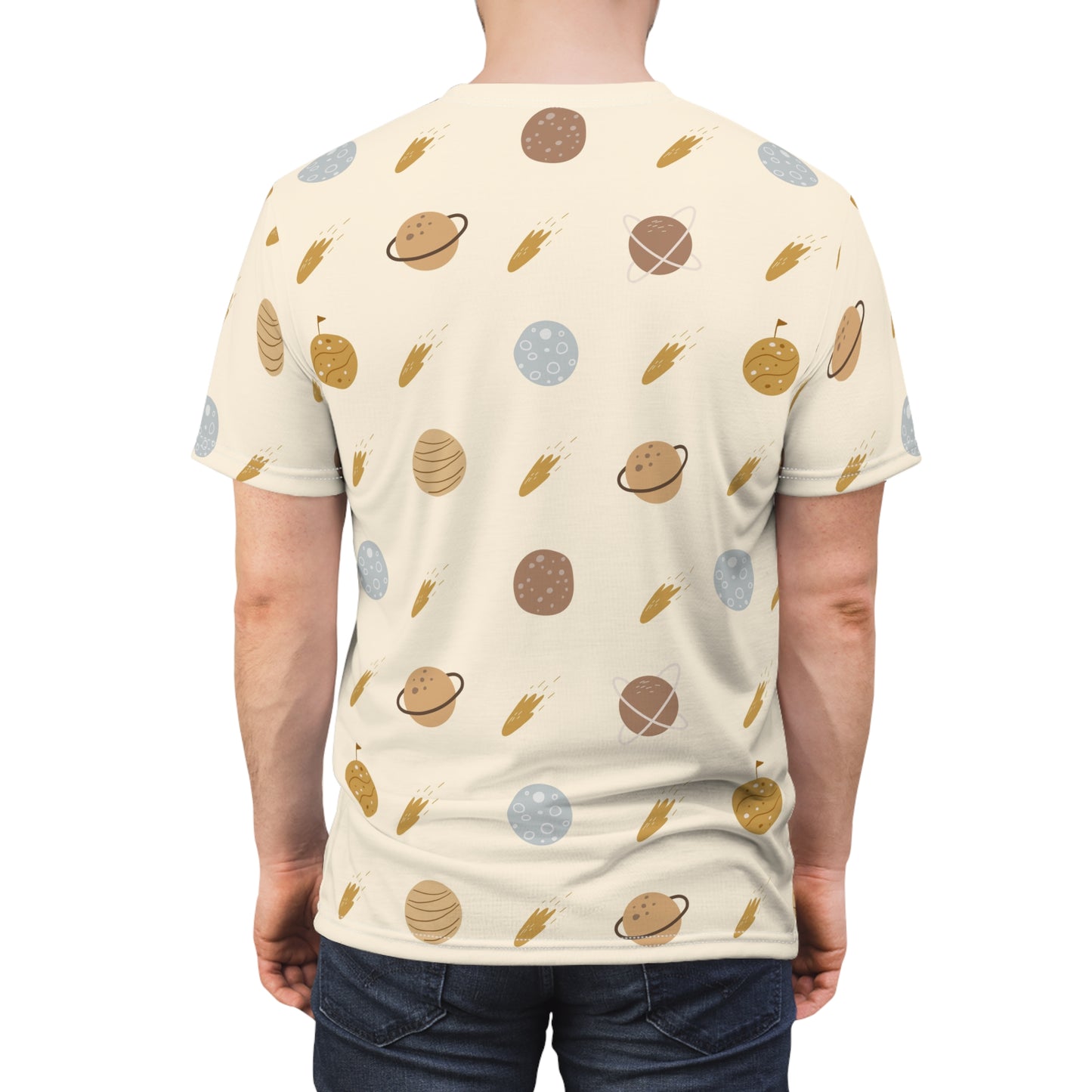 Dad's Cut & Sew T-Shirt | Space Theme