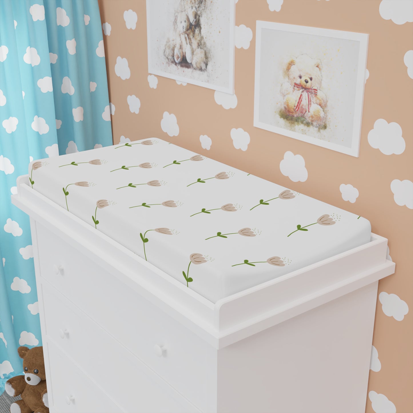 Baby Changing Pad Cover | Dinosaur Theme