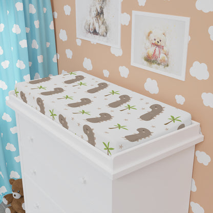 Baby Changing Pad Cover | Dinosaur Theme