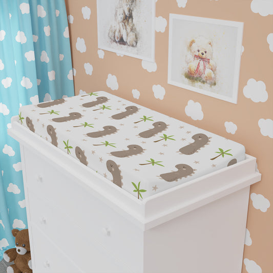 Baby Changing Pad Cover | Dinosaur Theme