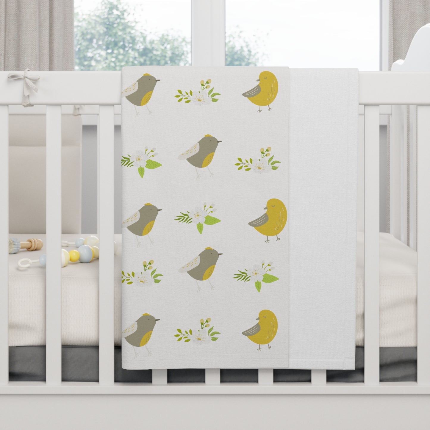 Baby Soft Fleece Blanket | Spring Theme